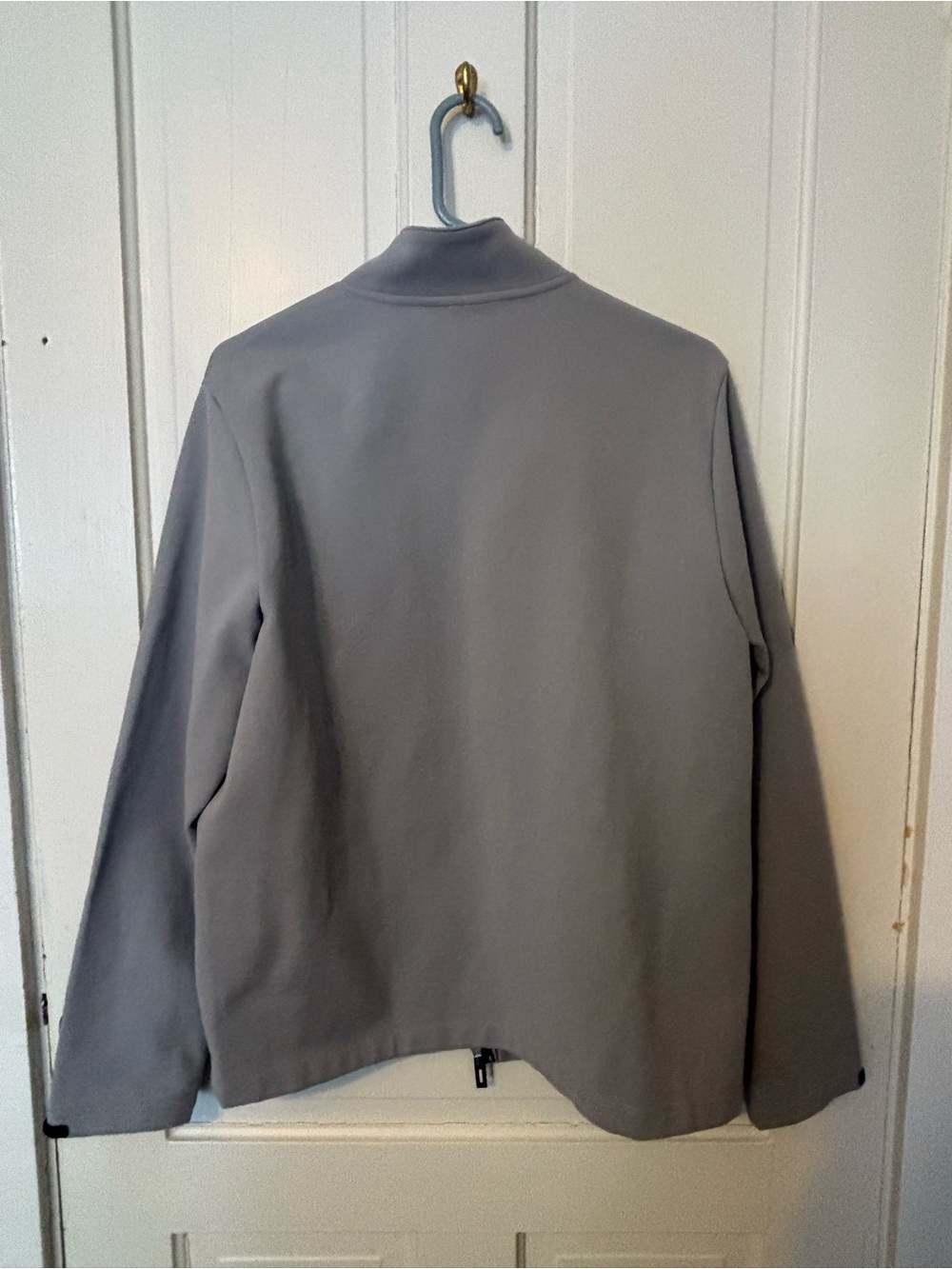 32 Degrees Light Gray Full-Zip Shirt Jacket - Picture 3 of 5